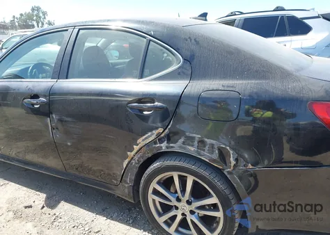 2008 Lexus Is 250 из США, поврежденный, VIN JTHBK262X85065586